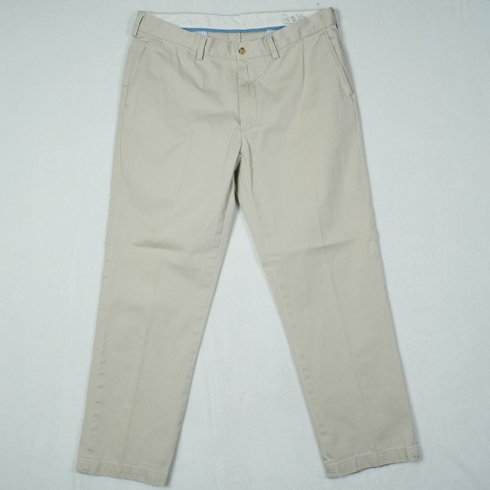 Polo Ralph Lauren Classic Fit Chino Pants Mens 36x30 Tan Khaki Cotton Twill